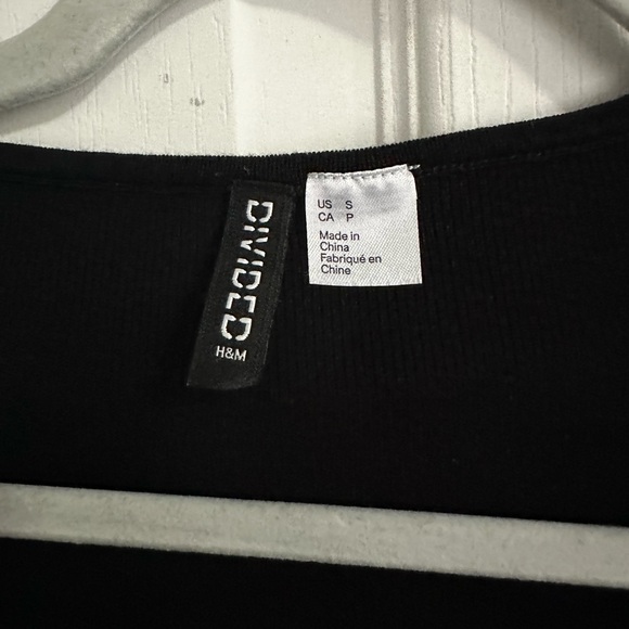 H&M Sweetheart Neckline Long Sleeved Top - Picture 3 of 4